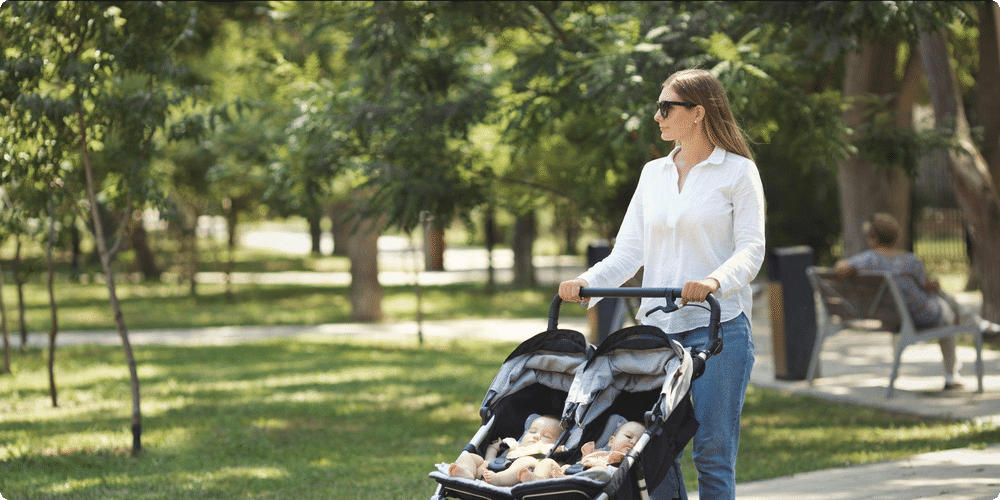 Conseils d'achat pour une poussette jumeaux